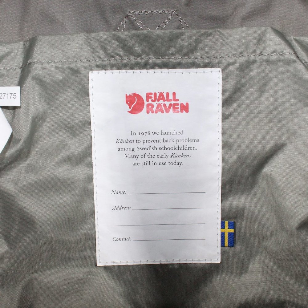FJALLRAVEN KANLENWaxed Canvas Backpack Bag - Picture 8 of 10
